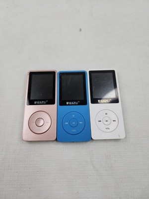 Ruizu X02 mp3 player Lot Of 3 Untested 