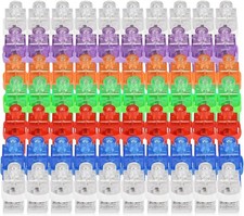 Finger Lights, 50/100Pcs in 8 Colors Finger Flashlights for Kids Adult Halloween