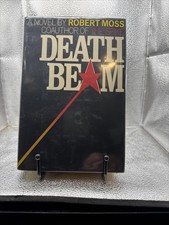 Death Beam Robert Moss 1981 1st/1st SIGNED HC DJ Cold War Thriller RARE
