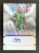 Calvin Bassey 2024-25 Panini Noir Midnight Signatures Auto /99 #MS-CB