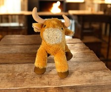 Aurora Toro Bull Flopsie Plush Stuffed Animal Toy Texas Longhorn 12" Floppy