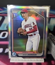 2024 Bowman Draft Ryan Johnson 1st Bowman Chrome Lot Refractor + 22 Base Chrome