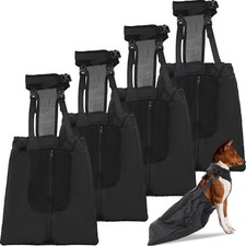 SilTriangle 4 Pcs Dog Drag Bags for Paralyzed Rear Legs X-Small