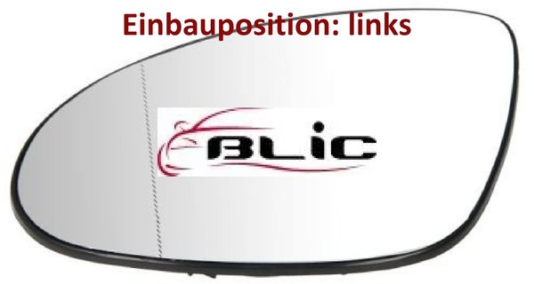 Blic 6102-02-2001817P Spiegelglas FüR AußEnspiegel Links FüR Mercedes-Benz-image