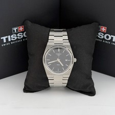 Tissot Prx 40mm Mens Black Dial Stainless Quartz Watch T137.410.11.051.00