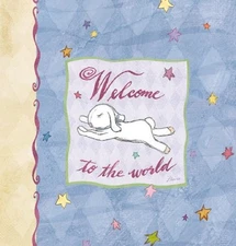 Flavia Bambini : Welcome to the World Journal (Blue) - hardcover Geott, Step...