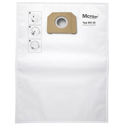 5-20 Staubsaugerbeutel 35L für BOSCH GAS 35 L M SFC+ AFC Serie 2607432037
