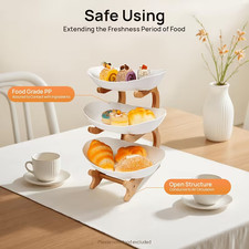 3-Tier Wooden Fruit Basket & Vegetable Rack – Kitchen Counter Organizer gift