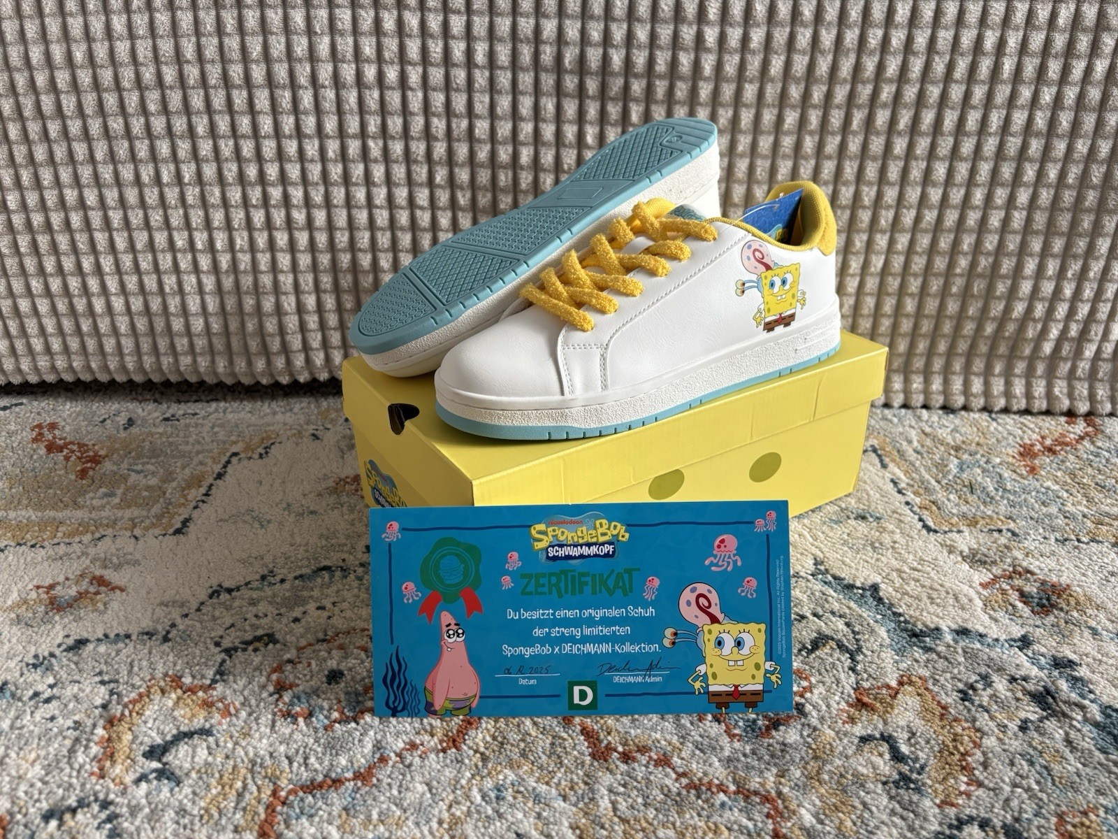 Deichmann Spongebob Sneakers Shoes Size 39 Strictly Limited Sold Out Everywhere