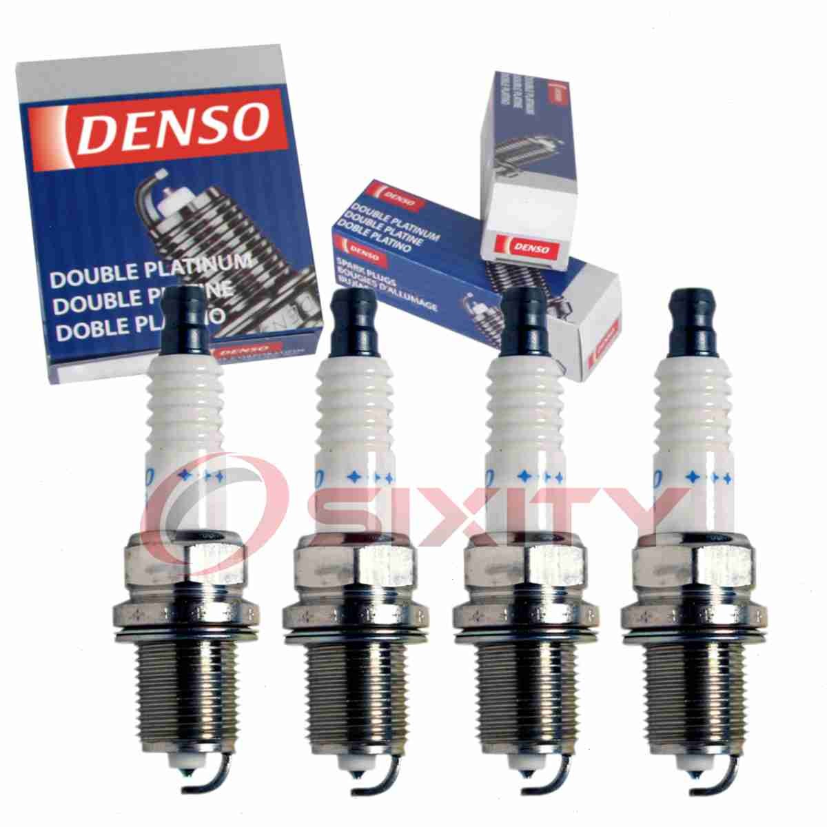 4 pc Denso Platinum Long Life Spark Plugs for 1981 Mercury Lynx 1.6L L4 zm