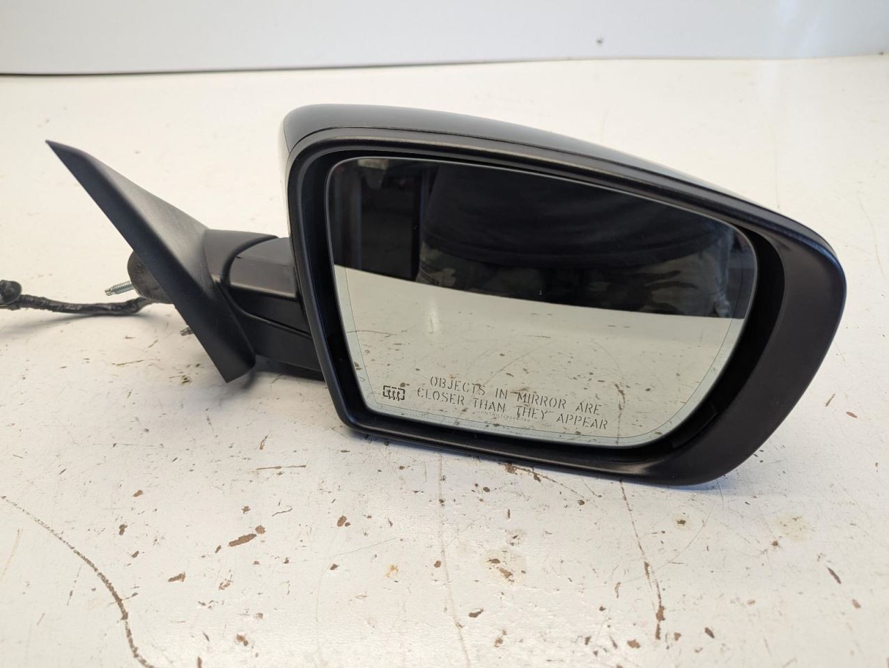 2015 Maserati Ghibli Right Passenger Heated Auto Dim Mirror Nero Black OEM