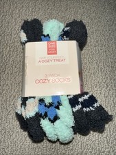 Lot 3 pairs Super Soft Slipper Fuzzy Socks One Size