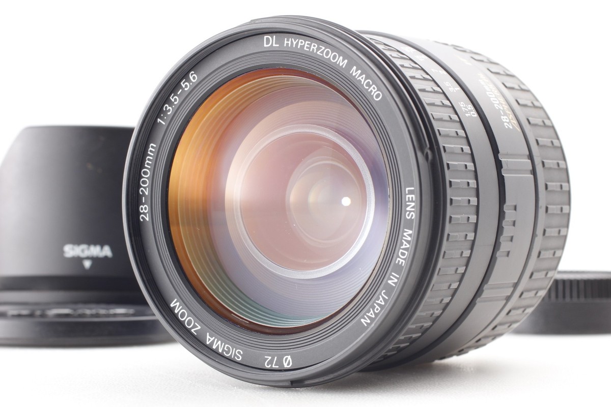 Works ! ▷ [ Exc+5 w/ Hood ! ] Sigma Zoom 28-200mm f3.5-5.6
