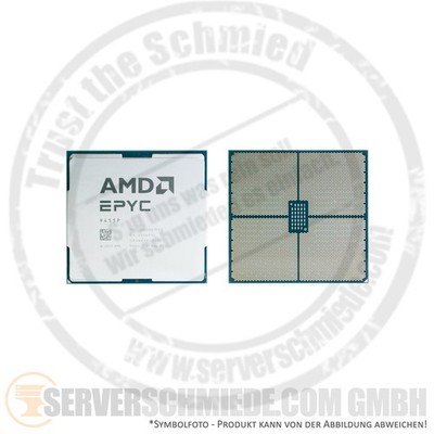 AMD EPYC 9455P 48C Server CPU 48x 3,15 GHz 256MB Cache SP5 6096 300W +NEW+