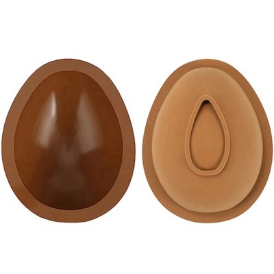 2er Pack Osterei Schokoladenformen, Eierform Silikon, Eiform Ostern6619