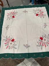 Christmas Holiday Square Tablecloth