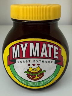 Marmite Collectables 'MY MATE You're Great in Bread' 250g empty jar BBE Jul04