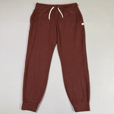 Vuori Dreamknit Performance Jogger Women's Size XS Maroon Red Heather Athleisure