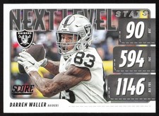 Darren Waller 2020 Score: Next Level Stats #NLS-DW Las Vegas Raiders