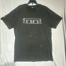 Tool Los Angeles Tour Tshirt Band Tee Size XL STAINS