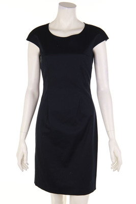 Max Mara WEEKEND Sheath Dress D 36 navy blue