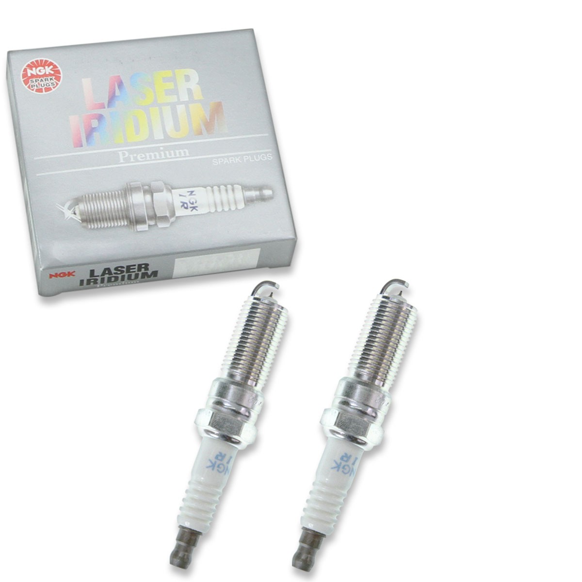 2 pc NGK 90607 ILTR5K13 Laser Iridium Spark Plugs for SP530 QH5RTIP-13 of
