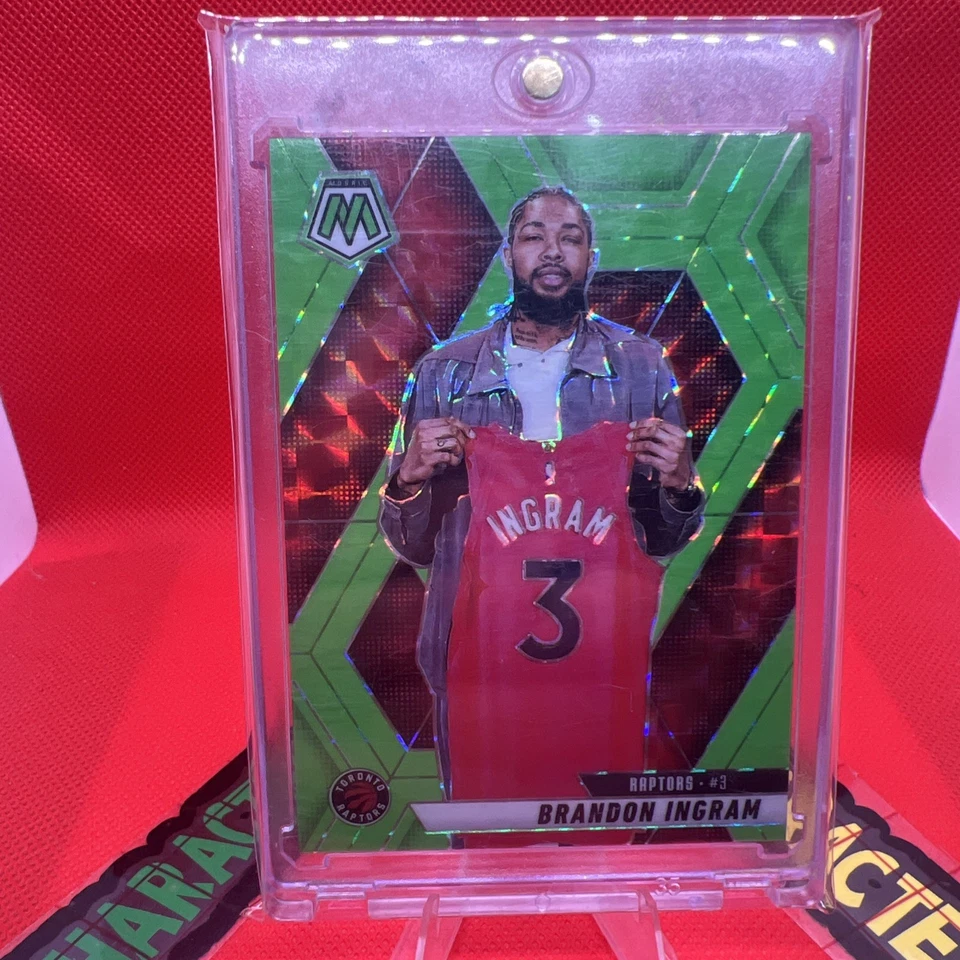 2024-25 Panini Mosaico Brandon Ingram #121 Fluorescente Verde Mosaico Prizm/10 Foto 2 de 4
