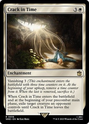 MTG - Crack in Time - Doctor Who - Magic the Gathering