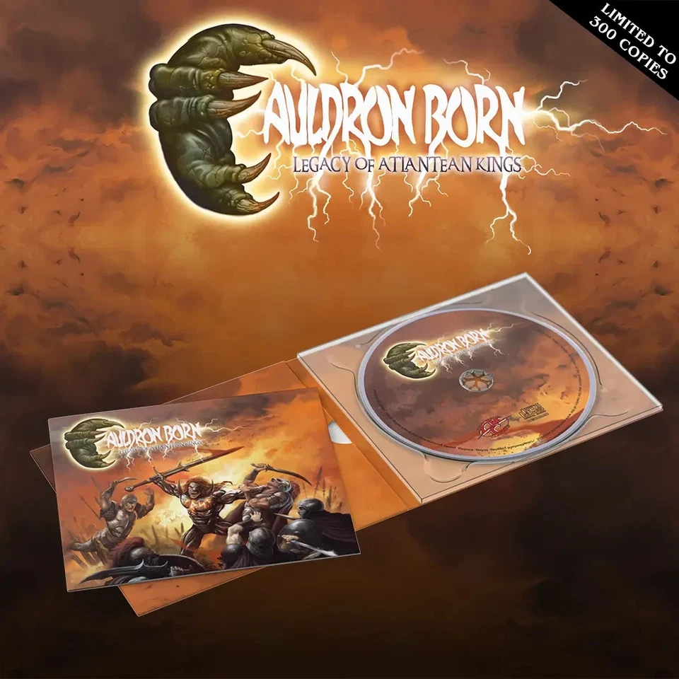 CAULDRON BORN - Legacy Of Atlantean Kings (LIM. 300 DIGIPAK*US METAL KILLER) - Bild 4 von 4