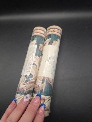 Wallquest Designer Wallpaper boarder 2 Rolls Regal Victorian style. Made in USA