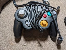 Nintendo GameCube Wired Controller & Official Adapter Bundle Used