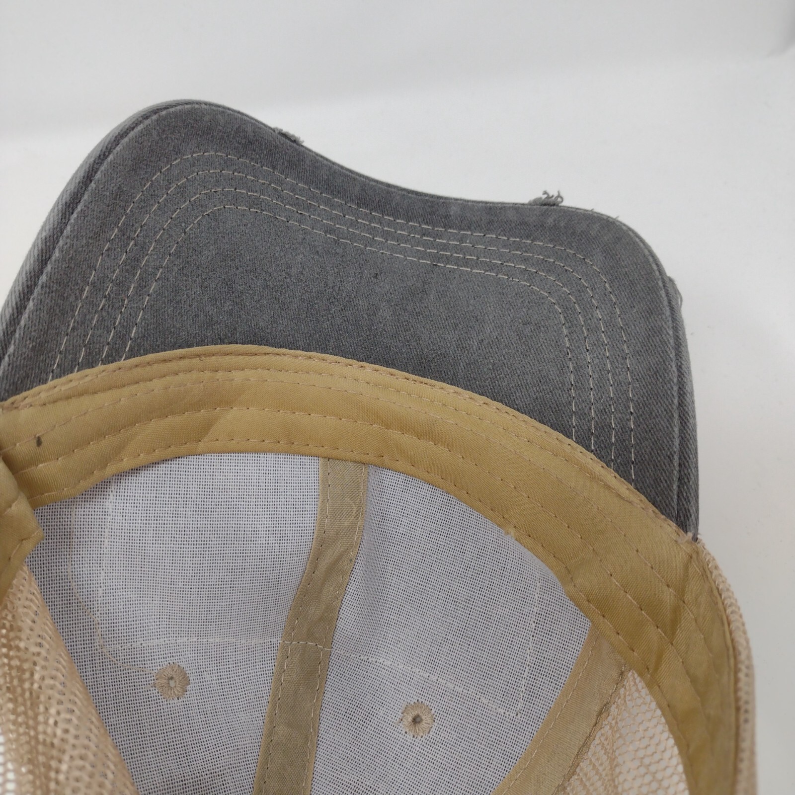 Unbranded Patch Strapback Mesh Back Trucker Hat M… - image 7