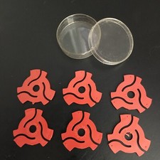 45 RPM Record Adaptors Lot of 6