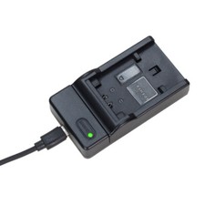 Battery charger for Sony Handycam DCR-DVD92E DVD205E DCR-HC18E NP-FP50 NP-FP51