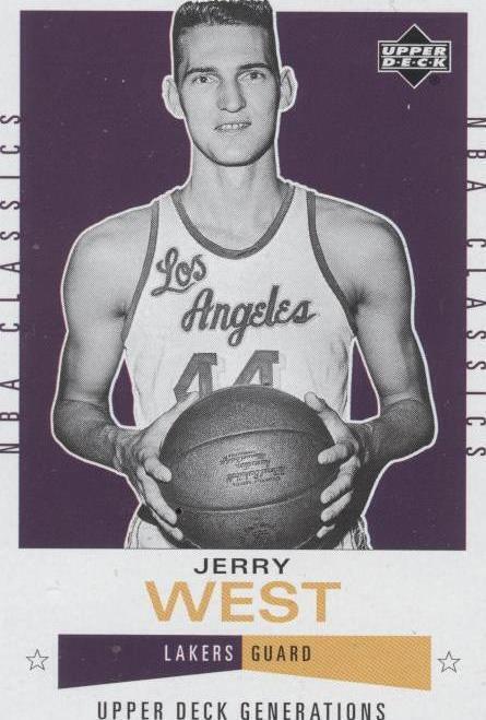 2002-03 Upper Deck Generations - NBA Classics Jerry West #187 for