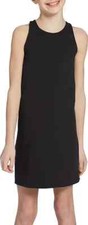 DSG ' GIRLS ' FASHION DRESS ' TENNIS/ GOLF ' BLACK ' BUILT IN SHELF BRA ' LARGE