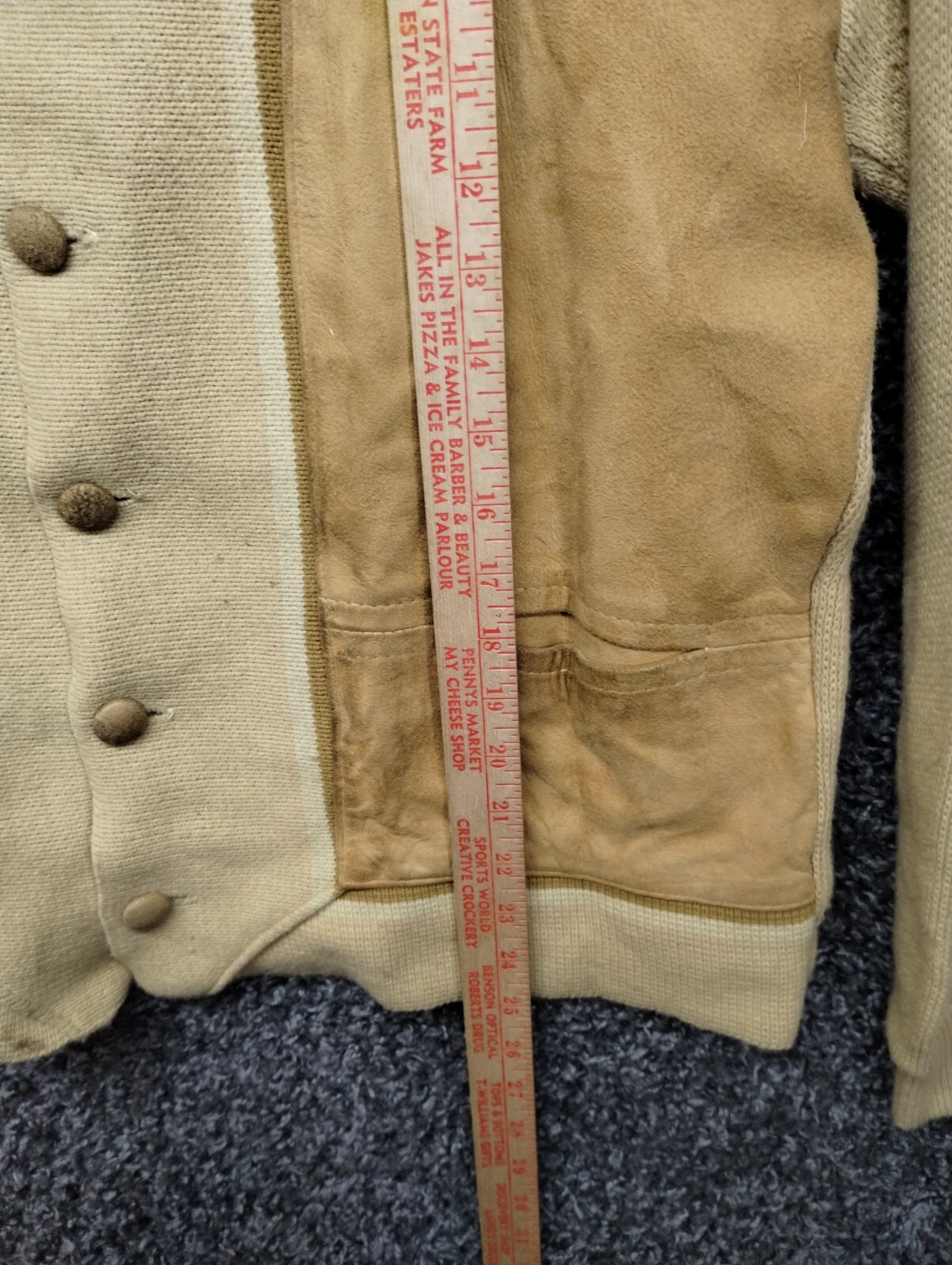 Vintage Brent Montgomery Ward Coatigan Men Lage Brown… - Gem