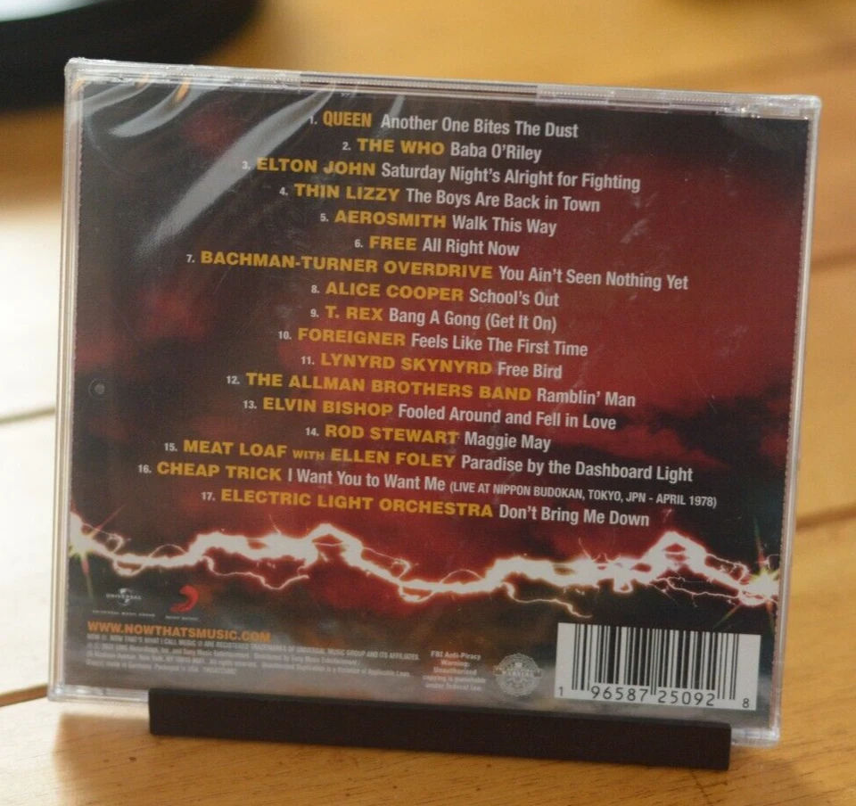 NOW THAT'S WHAT I CALL CLASSIC ROCK CD [NEW] 2022 UMG COMPILATION [MR4-B1A] Foto 2 de 4