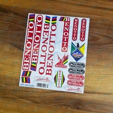 Benotto 500 Paris Edition Rosso Restauro Decalcomanie Adesivi Set Campagnolo Vintage