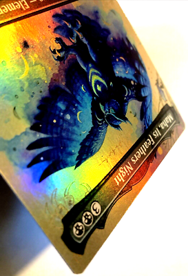 ボーダーレス 羽の夜のマーハ Maha, Its Feathers Night Maha, Its Feathers Night · Bloomburrow (BLB) #100 · Scryfall Magic