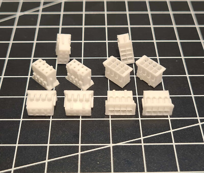 10 Stück JST PHD 2X4P Buchsengehäuse 8-Pol Raster 2,0 mm PHDR-08VS Gehäuse dual