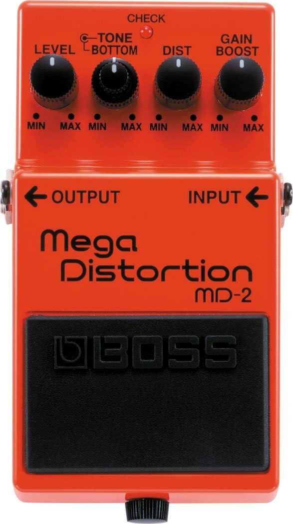 Used Boss Mega Distortion Md-2 Effector From Japan