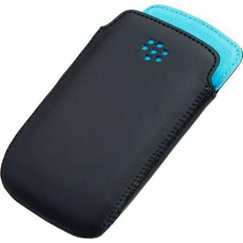 Blackberry Pocket Case for Curve 9350 9360 9370 Black Sky Blue ACC-43296-201 - Afbeelding 1 van 3