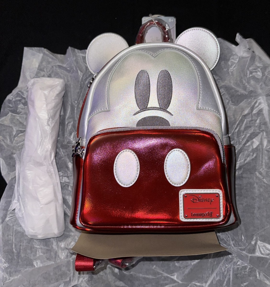 Loungefly Disney100 Platinum Mickey Mouse Cosplay Mini  display picture 1