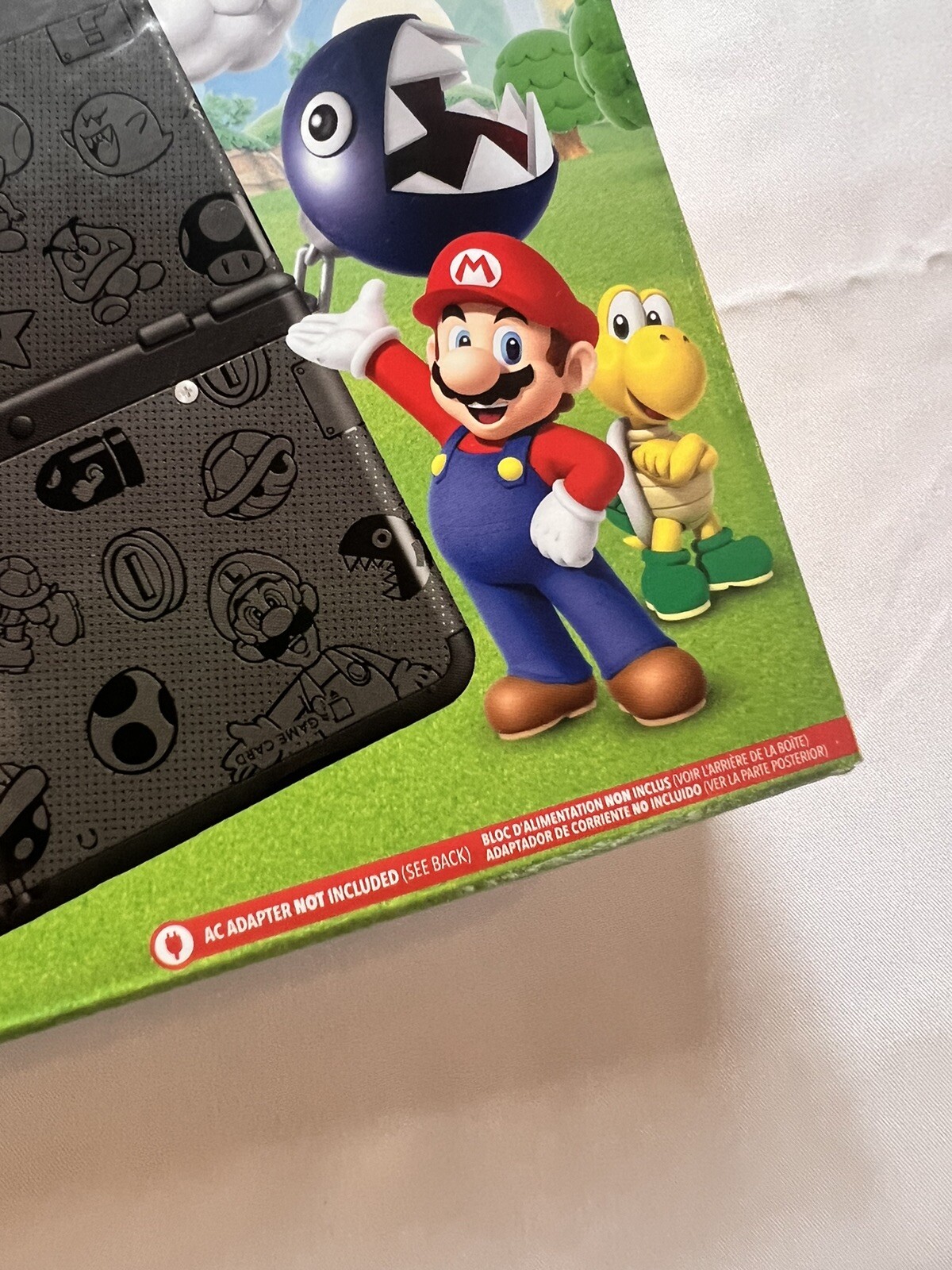 New Nintendo 3DS Super Mario Black Edition With Good Box eBay