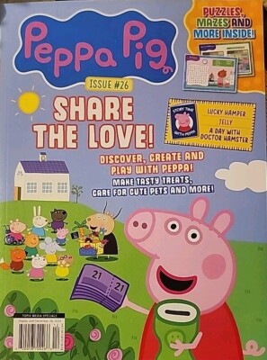 Peppa Pig Issue #26 ''Share The Love!'' Activity Book