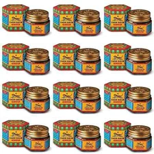 12 PACK Tiger Balm Red Super Strength Pain Relief Ointment 21 ML FS