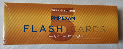 PMP Project Management Exam Flash Cards Fifth Edition By Andy Crowe 2013 SEALED