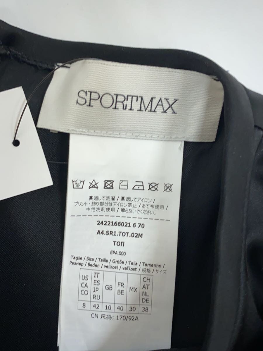 SPORT MAX by Max Mara◆半袖ブラウス/--/--/BLK/2166024106 Black SPORT MAX by Mara Short Sleeve Blouse 2166024106 | eBay