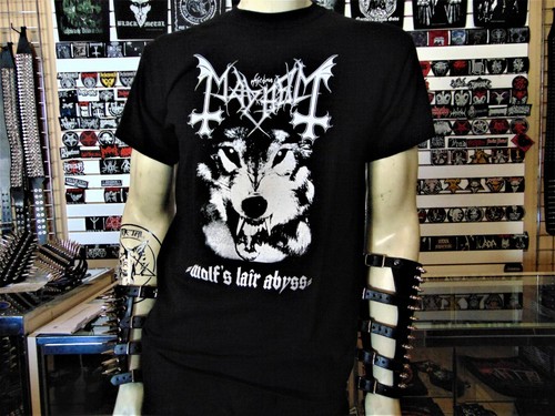 MAYHEM NEW LARGE SHIRT.BLACK METAL 